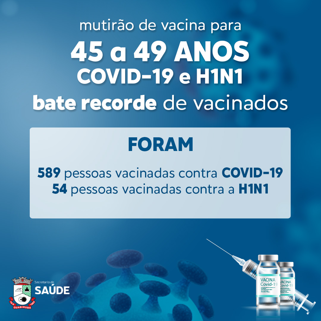 Mutir O De Vacina Contra Covid E H N Bate Recorde Nesse S Bado Dia