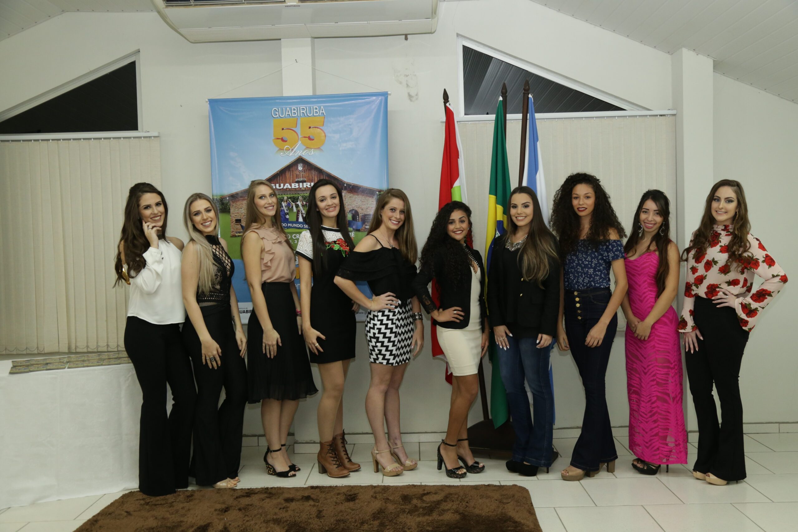 Apresentadas candidatas à realeza da 5ª Festa da Integração